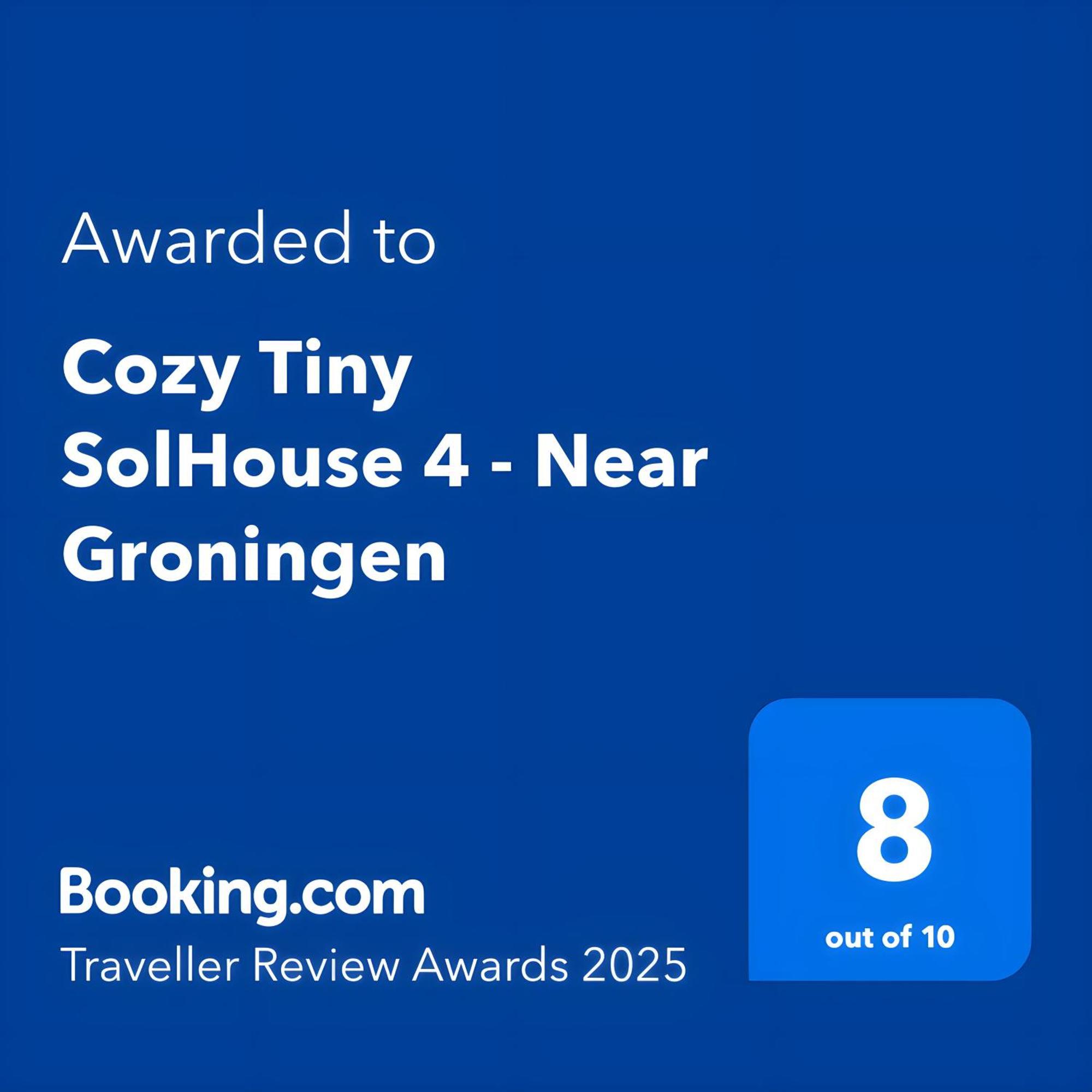 Cozy Tiny Solhouse 4 - Near Groningen Kropswolde Exterior foto